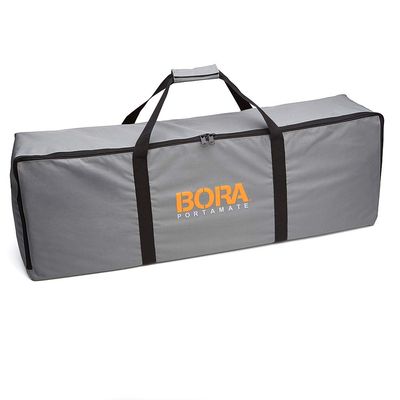 BORA Carry/Storage Bag for 30" Centipede Workstands - Storage for CK9S, CK12S, and CK15S - Made From Rugged Canvas with Heavy-Duty Zipper and Hook and Loop Style Handle - Grey, CC0200