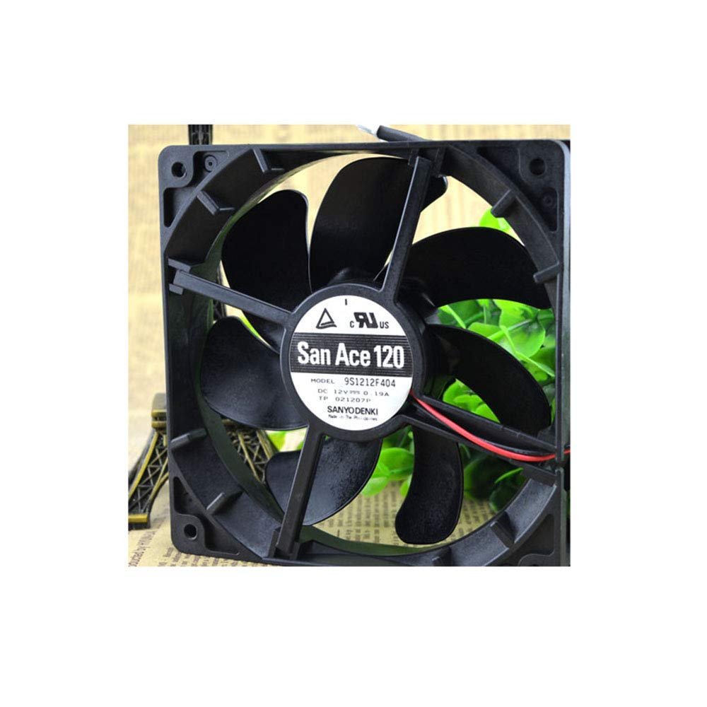 Cytom for Sanyo San Ace120 12025 9S1212F404 DC12V 0.19A 12CM Silent Cooling Fan