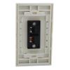 YinXiong 1 Gang Screwless Spring Clip Style 1.0 Speaker Wall Plate view 3