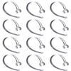 ALXCD Ear Hook, 12 Pcs Clear Replacement Earhook, Fit for M155 M165 M1100 M100 M55 M28 M25 (12 Pcs)[Clear] view 1
