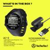 TecTecTec ULT-G Golf GPS Watch Simple & Easy Distance Watch, No App Required on Course, Front/Back/Middle Distances, 38,000+ Courses Preloaded, Lightweight & Water-Resistant Black view 3