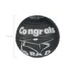 Fun Express Congrats Grad Black Paper Lanterns - 12" Hanging Graduation Party Decor - 6 Pieces - Festive Lanterns for Celebrations view 2