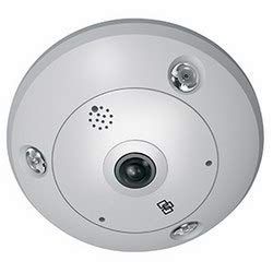 INTERLOGIX TVF-3103 TruVision 360 Dome, 3 MPx, DWDR, 1.27 mm Fisheye Lens, True D/N,10 m IR, 2-Way Audio (Built-in Mic and Speaker), SD/SHDC Slot, PoE