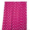 lovemyfabric Cotton Polka Dot Print Curtain Panel 58" Wide Home Decor/Window Treatment/Photography Backdrop/Photo-Booth Backdrop Fuchsia on White (96" Tall) view 1