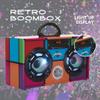 Wireless Express - Mini Boombox with LED Speakers Retro Bluetooth Speaker w/Enhanced FM Radio - Perfect for Home and Outdoor (Retro) view 3