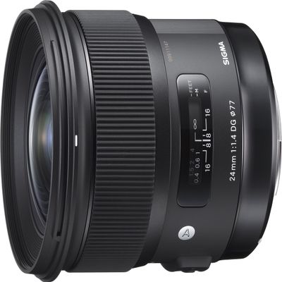 Sigma 24mm f/1.4 DG HSM Art Lens for Nikon F (Renewed)