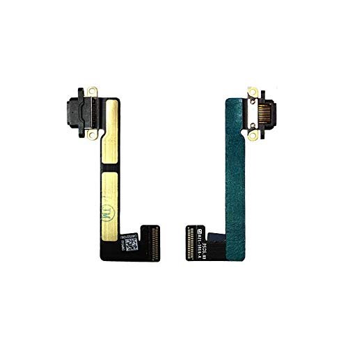 ePartSolution USB Charger Charging Port Dock Connector Flex Cable Replacement Compatible with iPad Mini 2 | iPad Mini 3 A1489 A1490 A1491 A1599 A1600 USA (Black)
