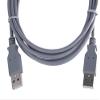 PremiumCord USB 2.0 High Speed Cable M/M 2 m, A Male to A Male, USB Connection Cable for HDD etc., Double Shielded, AWG28, Colour Grey, Length 2 m view 2