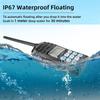 Retevis RT55 Marine Radio, Waterproof Floating Walkie Talkies Long Range,NOAA 16 CH Vibration Water Draining Handheld Radios Tri-Watch (5 Pack) view 2
