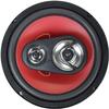 2 Pairs of Audiobank 6.5" 400 Watt 3-Way Red Car Audio Stereo Coaxial Speakers - AB1670 (4 Speakers) view 2
