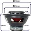 2 Pairs of Audiobank 6.5" 400 Watt 3-Way Red Car Audio Stereo Coaxial Speakers - AB1670 (4 Speakers) view 4