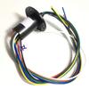 Taidacent 6 Wires12 Wires 2A 5A 10A 15A 20A 30A Collector Ring Rotary Electrical Contact Electrical Slip Ring Joint Rotary Connector (6 Wires 10A) view 3