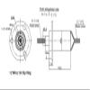 Taidacent 6-30A Slip Ring Collector Ring Rotary Electrical Contact Connector (12 Wires 5A) view 2