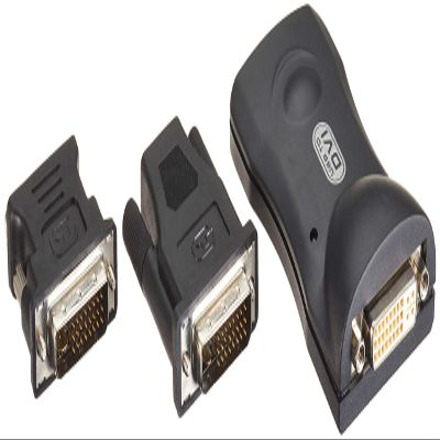 Premium Cord USB 2.0 Adapter for DVI + VGA (6 Monitors) with High Resolution