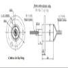 Taidacent 6-30A Slip Ring Collector Ring Rotary Electrical Contact Joint Connector (12 Wires 2A) view 2