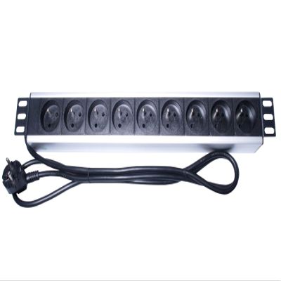 PremiumCord Power Distribution Unit for 19 Inch Rack 1.5U, 9 x 230 V, 2 m Cable