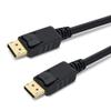 Premium Cord 8K DisplayPort 1.3/1.4 Cable M/M 2 m, Male to Male, 32.4 Gbps, Video 8K@30Hz, 5K@60Hz, 4K@120Hz 2160p, HDCP 2.2, Gold-Plated Connectors, Black view 1