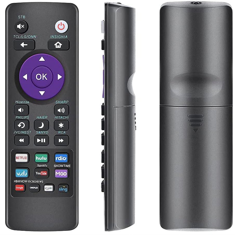 USARMT Universal Remote Control Compatible with Sharp Hisense Insignia TCL LG ONN RCA Element Philips Sanyo Roku TVs with Streaming Box