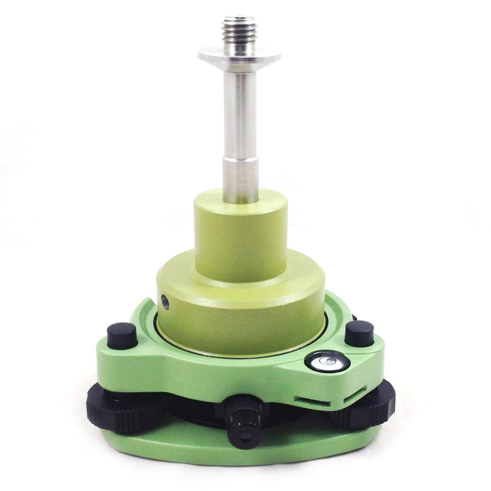 New Tribrach with Optical Plummet&Fixed Adapter 5/8"X11 Thread for G.P.S Prism