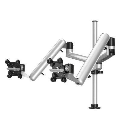 Continews Dual Monitor Mount with 7-Base-Option and Spring Arm Compatible with iMac, Thunderbolt, and Cinema Display