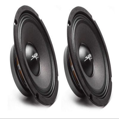(2) Skar Audio FSX8-4 350-Watt 8-Inch 4 Ohm MID-Range Loudspeakers - 2 Speakers