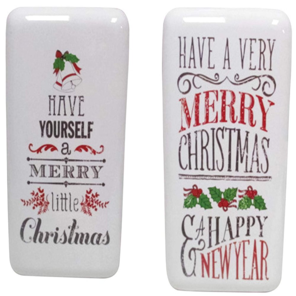 CHRISTMAS SIGNS ENAMEL