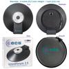 ECS WordForum 3.5mm TRS 360 Omnidirectional Stereo Conference Microphone for PC - with Daisy Chain Option, Condenser Mic for Teleconferencing - 2 Pack view 2