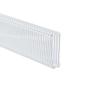 HellermannTyton, SLHD1X4W4, High Density Slotted Wall Wiring Duct, 1" X 4", Non-Adhesive, PVC, White, Box of 54FT view 1