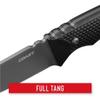COAST F402 4" Stainless Steel Blade Fixed Blade Knife, Sheath Included view 3