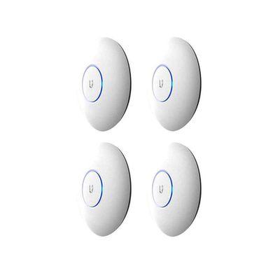 Ubiquiti Networks 4 Pack UAP-AC-PRO UniFi Access Point Enterprise Wi-Fi System
