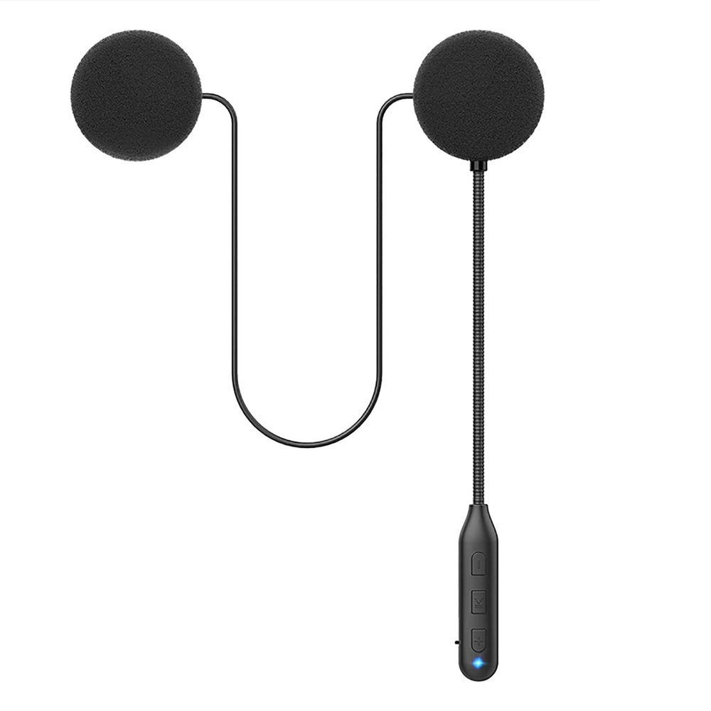 blueear Helmet Headphones Motorcycle Bluetooth Headsets Outdoor Waterproof Sports Headphone Loud Premium Bass Sound Auto Phone Answering ENC Noise Cancelling Clear Calls 60 Hours Playtime