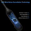 blueear Helmet Headphones Motorcycle Bluetooth Headsets Outdoor Waterproof Sports Headphone Loud Premium Bass Sound Auto Phone Answering ENC Noise Cancelling Clear Calls 60 Hours Playtime view 4