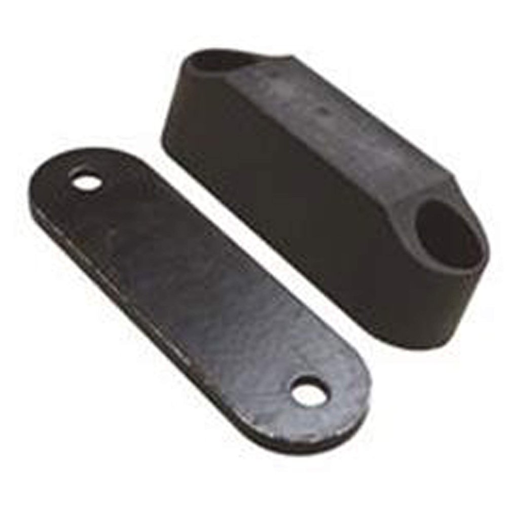 RV Designer Collection Black Standard L602 Magnetic Catch W/Plate 10 Lbs. Oblong