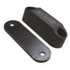 RV Designer Collection Black Standard L602 Magnetic Catch W/Plate 10 Lbs. Oblong view 1