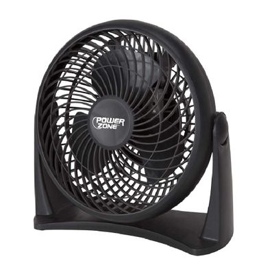 Powerzone Ac-08 Turbo Fan, Black, 8"