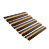 F COME 5 Pack Rubber Cable Ramp Hose Cable Protector Ramp 1 Channel 11000Lbs Load Capacity Traffic Speed Bump Wires Power Lines Extension Cord Cover for Indoor Outdoor view 1