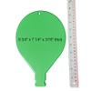 Control Balloon Products Large RED Key Tag, includes Key Ring & Permanent Marker, Never Lost Key Ring, Key Chain, Large Key Ring Holder view 3