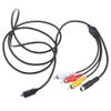 ABLEGRID 5ft AV A/V Audio Video TV-Out Cable Cord Lead Fit for Sony Handycam HDR-SR1/e DCR-HC30/e view 2