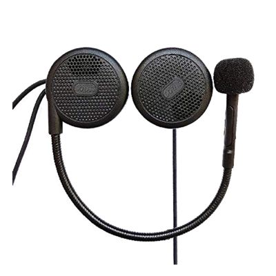 QSPORTPEAK L1M Motorcycle Helmet Bluetooth Headset Earphone Headphone Waterproof Intercom Interphone Built-in Mic, Motorcycle Riding Communication Equipment