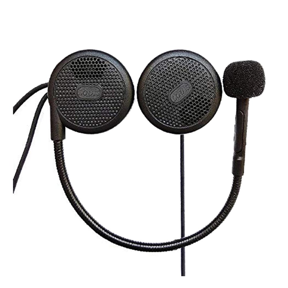 QSPORTPEAK L1M Motorcycle Helmet Bluetooth Headset Earphone Headphone Waterproof Intercom Interphone Built-in Mic, Motorcycle Riding Communication Equipment