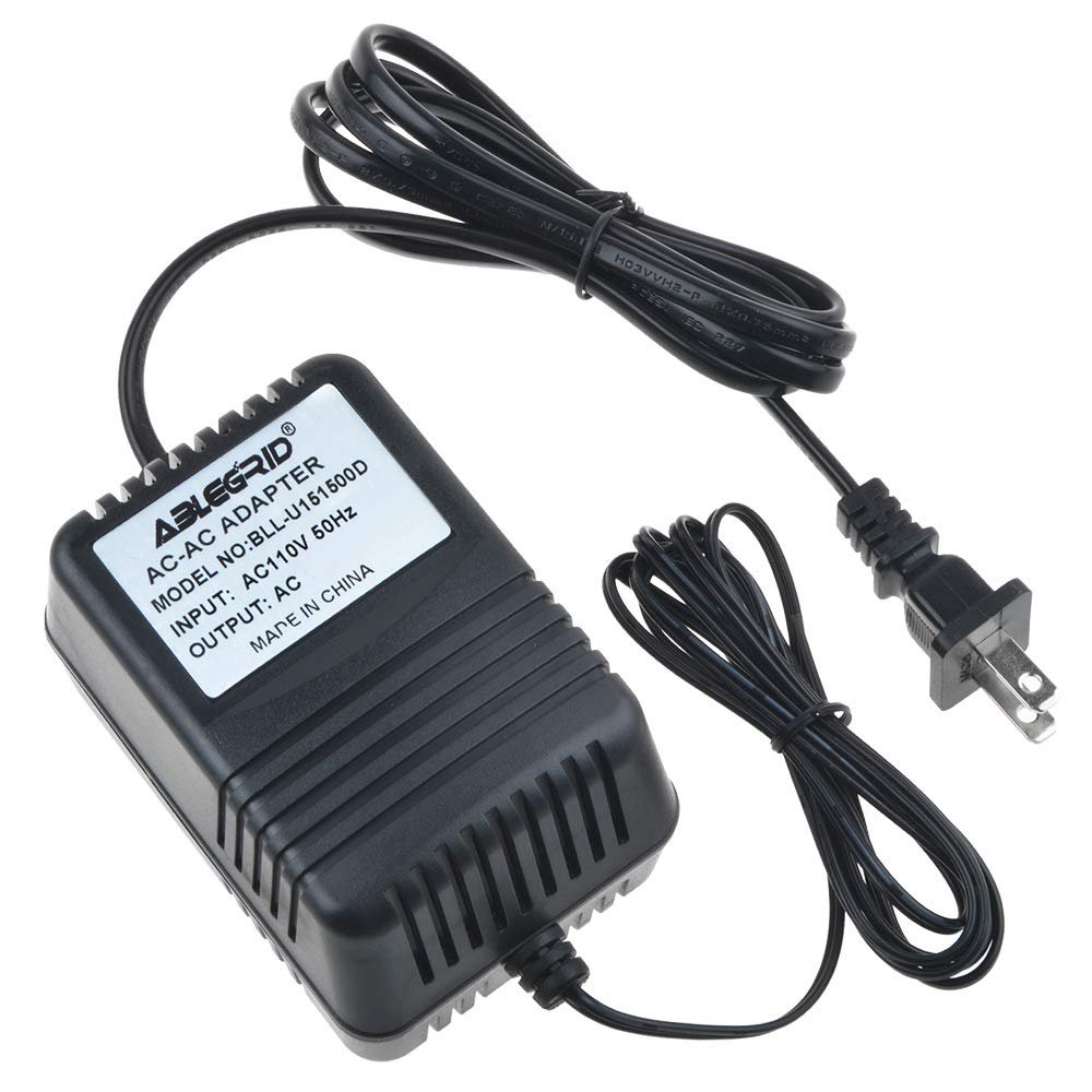 ABLEGRID 24V AC-AC Adapter Fit for Innotek System IUC-5100 IUC-4100 PIG00-13619 Fence In-Ground Pet Fencing Transmitter 24VAC Power Supply Cord Cable Wall Charger Mains PSU (Note: with 24VAC Output.)