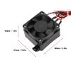 110V Mini Air Heating Constant Temperature Insulation Thermistor Heater with Fan(24V/350W) view 2