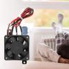 110V Mini Air Heating Constant Temperature Insulation Thermistor Heater with Fan(24V/350W) view 3