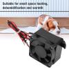 110V Mini Air Heating Constant Temperature Insulation Thermistor Heater with Fan(24V/350W) view 4