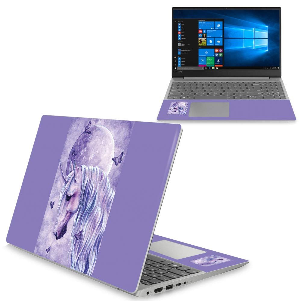 MightySkins Skin Compatible with Lenovo Ideapad 330S 15" (2018) - Moonlit Magic | Protective, Durable, and Unique Vinyl Decal wrap Cover | Easy to Apply, Remove, and Change Styles | Made in The USA