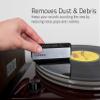 Fluance Vinyl Record & Stylus Cleaning Kit with 2-in-1 Anti-Static Carbon Fiber & Soft Velvet LP Brush and Stylus Brush (VB52) view 2