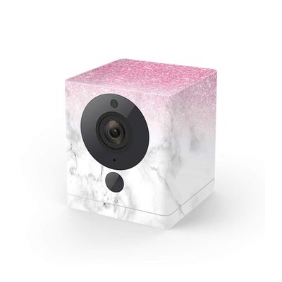 MightySkins Skin Compatible with Wyze Cam V2 - Marble Glitz | Protective, Durable, and Unique Vinyl Decal wrap Cover | Easy to Apply, Remove, and Change Styles | Made in The USA