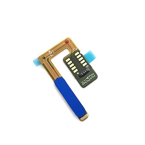 Fingerprint Touch Sensor Home Button Return Assembly Flex Cable Rib for Meizu M6s /Meilan S6 (Blue)
