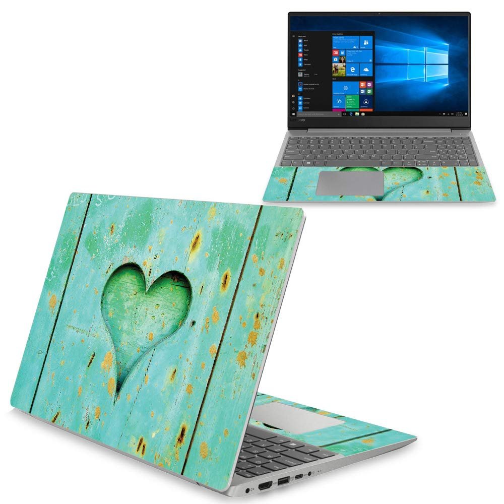 MightySkins Skin Compatible with Lenovo Ideapad 330S 15" (2018) - Heartwood | Protective, Durable, and Unique Vinyl Decal wrap Cover | Easy to Apply, Remove, and Change Styles | Made in The USA