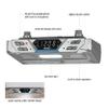 Jensen Under Cabinet Bluetooth Music System with Alexa Far-Field and Tap to Talk view 2